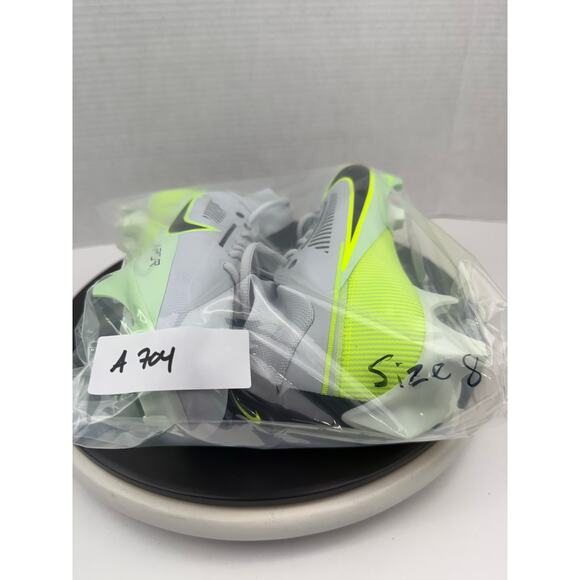 Nike Vapor Edge Pro 360 2 Mens Size 8 Football Cleats Platinum Green DA5456-004 - Picture 9 of 9